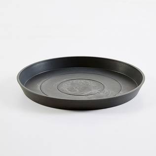 Ecopots aluslautanen tummanharmaa - Ruukut ja korit - 800600 - 1