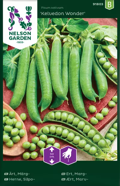 Herne, Silpo-, Kelvedon Wonder - Vihannesten ja yrttien siemenet - 7312600918030 - 0