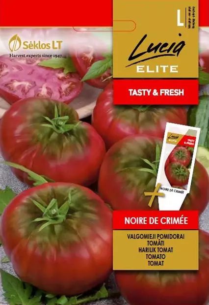 TOMAATTI ELITE NOIRE DE CRIMÉE - Vihannesten ja yrttien siemenet - 4770168129870 - 0
