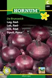 Sipuli, Puna- Braunschweiger Dunkelblutr - Vihannesten ja yrttien siemenet - 5708787013910 - 0