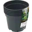 Muoviruukku Round ø17 cm 5 kpl/pkt - Taimien kasvatusruukut - 7312600053250 - 1