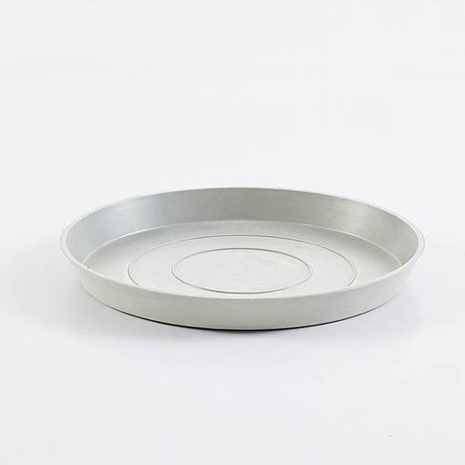 Ecopots aluslautanen valkoharmaa - Ruukkujen aluslautaset - 800580 - 2