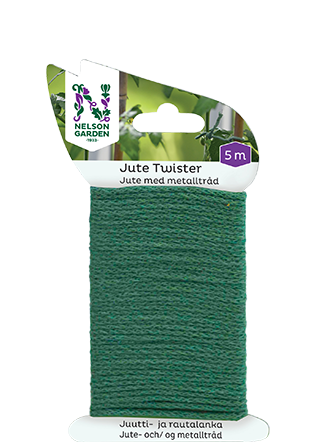 Jute Twister vihreä 5m - Kasvien kiinnitys ja tuenta - 7312600062610 - 2