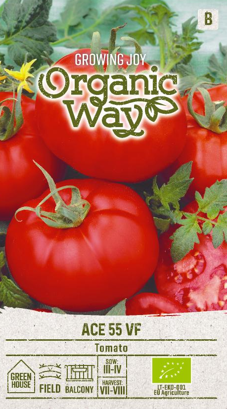 KASVIHUONETOMAATTI OG ACE 55 VF - Vihannesten ja yrttien siemenet - 4770168151550 - 0