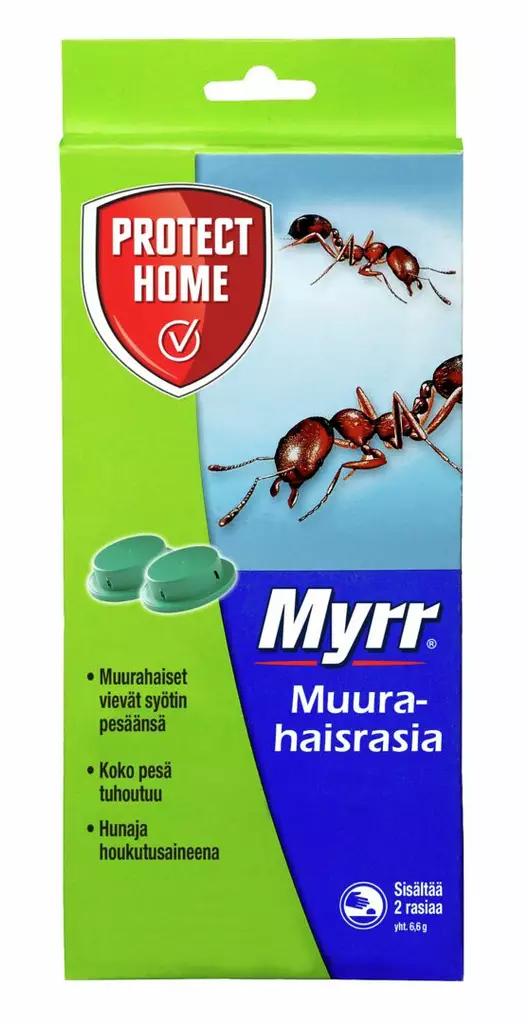 Myrr Muurahaisrasia 2 kpl/pkt - Puutarhan torjunta-aineet - 3664715013440 - 1
