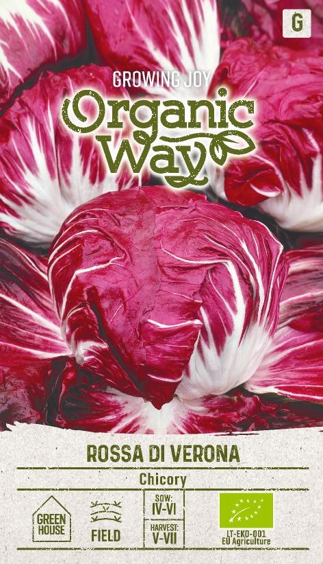 PUNASIKURI OG ROSSA DI VERONA - Vihannesten ja yrttien siemenet - 4770168151680 - 0