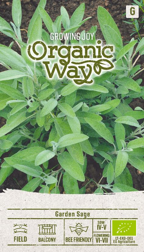 SALVIA OG - Vihannesten ja yrttien siemenet - 4770168913660 - 0