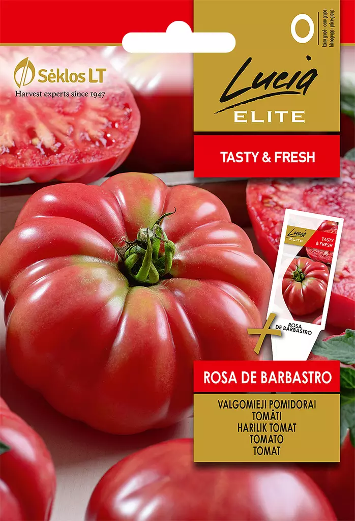 TOMAATTI ELITE ROSA DE BARBASTRO - Vihannesten ja yrttien siemenet - 4770168917880 - 0