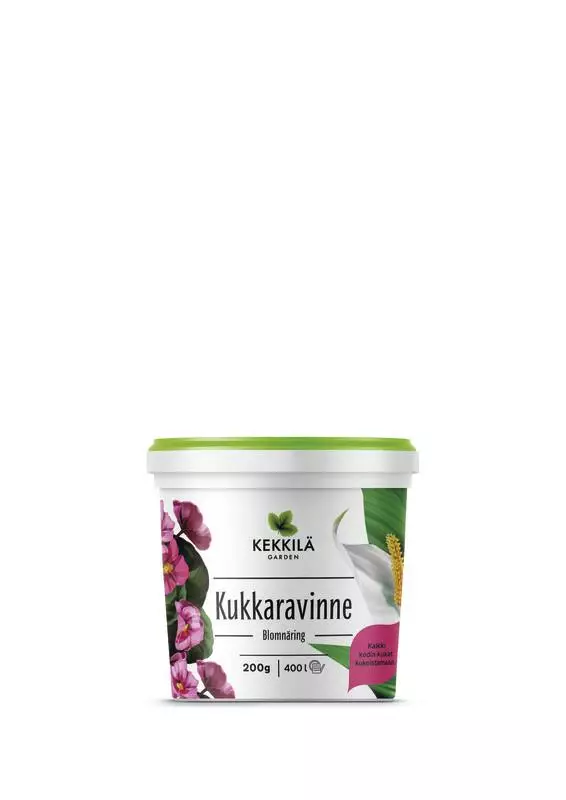 Kekkilä Kukkaravinne 200 g - Puutarhalannoitteet ja kalkit - 6433000610070 - 2