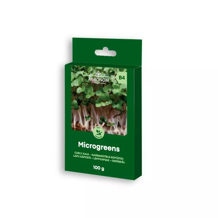 LEHTIKAALI Microgreens - Kukkien ja koristeheinien siemenet - 4770168921160 - 0
