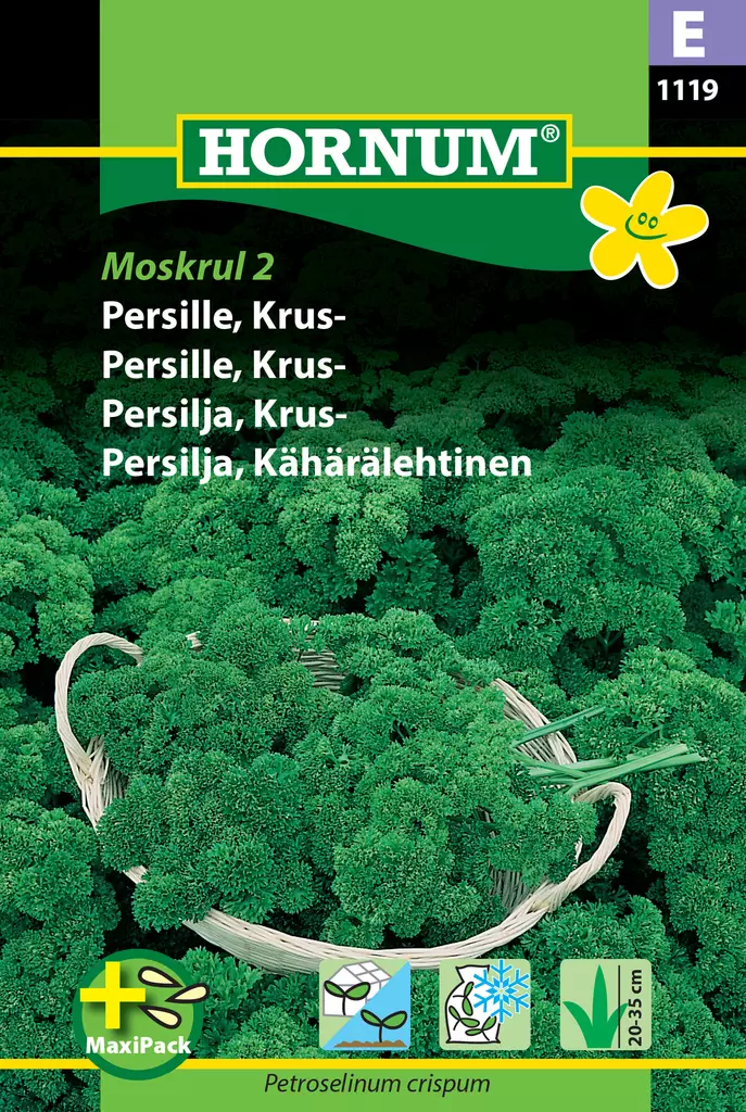 Persilja, Kähärälehtinen (MaxiPack) Moos - Vihannesten ja yrttien siemenet - 5708787011190 - 0
