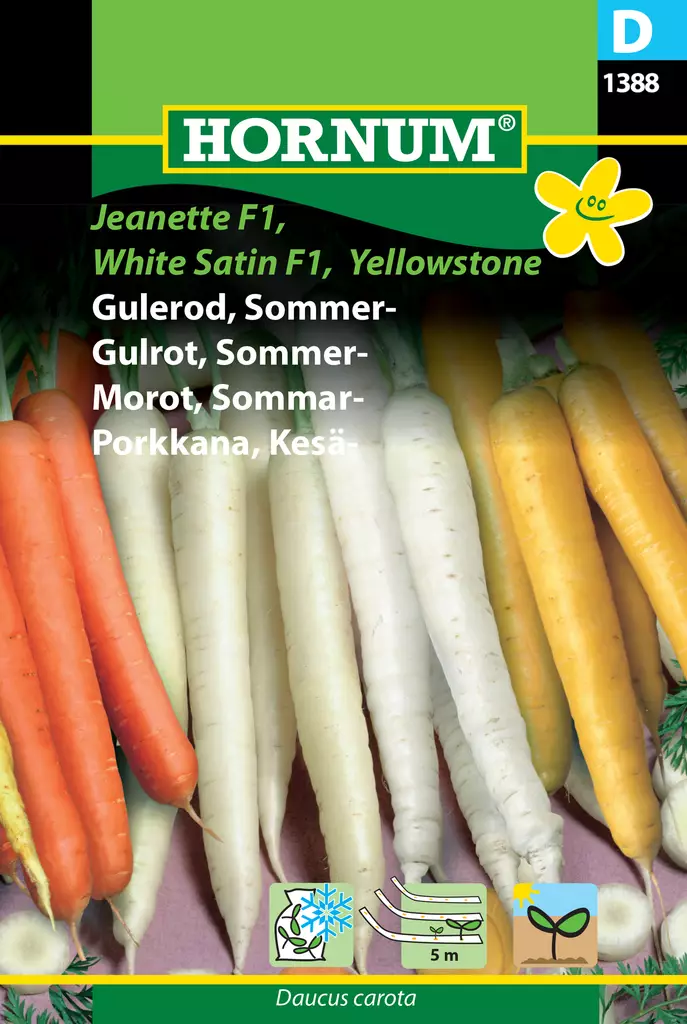Porkkana, Kesä- Siemennauha, Jeanette F1 - Vihannesten ja yrttien siemenet - 5708787013880 - 0