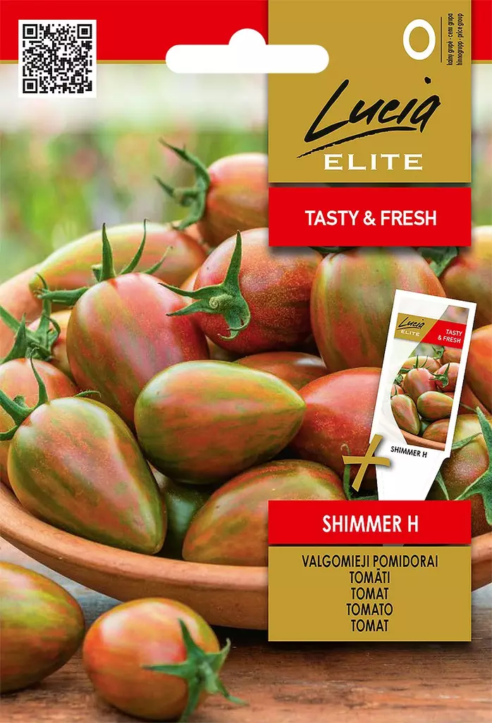 TOMAATTI ELITE SHIMMER H - Vihannesten ja yrttien siemenet - 4770168920460 - 0
