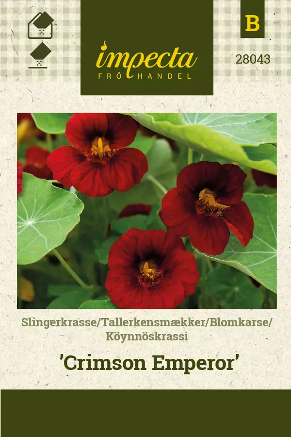 Vesikrassi Crimson Emperor - Vihannesten ja yrttien siemenet - 7332756280430 - 1