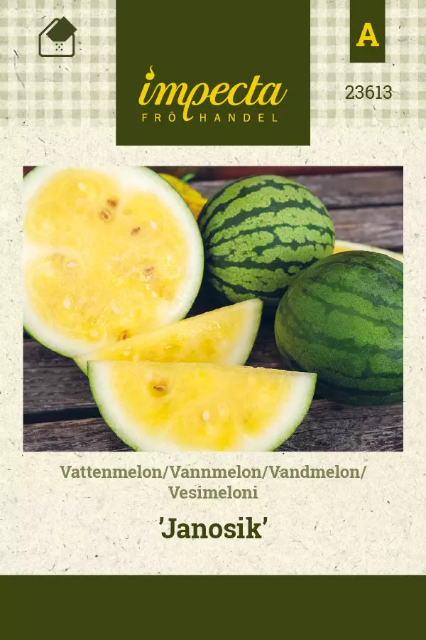 Vesimeloni Janosik - Vihannesten ja yrttien siemenet - 7332756236130 - 0