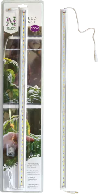 Kasvivalo LED No2 60cm 15W - Kasvilamput ja -valaisimet - 7312600055681 - 2