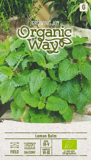 SITRUUNAMELISSA OG - Vihannesten ja yrttien siemenet - 4770168913561 - 0