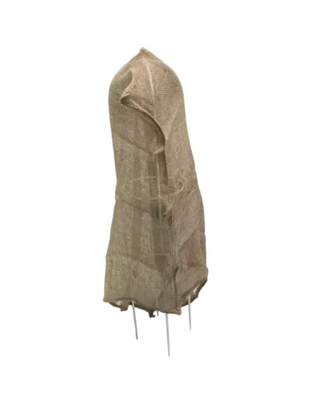 Juutti-suojahuppu Natural Tarha 100x200 - Puutarhakankaat - 6416556102671 - 1