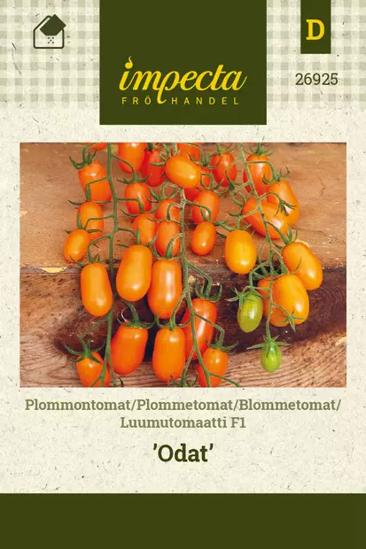 Luumutomaatti F1 Odat - Vihannesten ja yrttien siemenet - 7332756269251 - 0