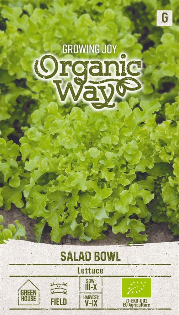 LEHTISALAATTI OG SALAD BOWL - Vihannesten ja yrttien siemenet - 4770168151611 - 0