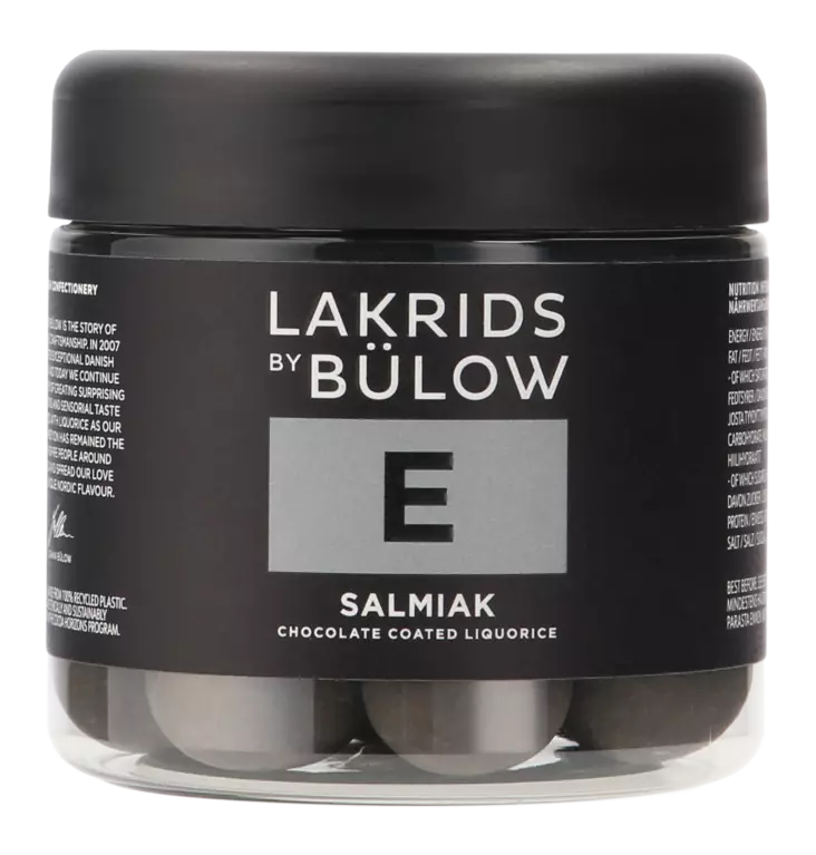 Lakrids by B=C3=BClow -lakritsi Salmiak 125g - Sisustus-  ja lahjatuotteet - 5710858000781 - 1