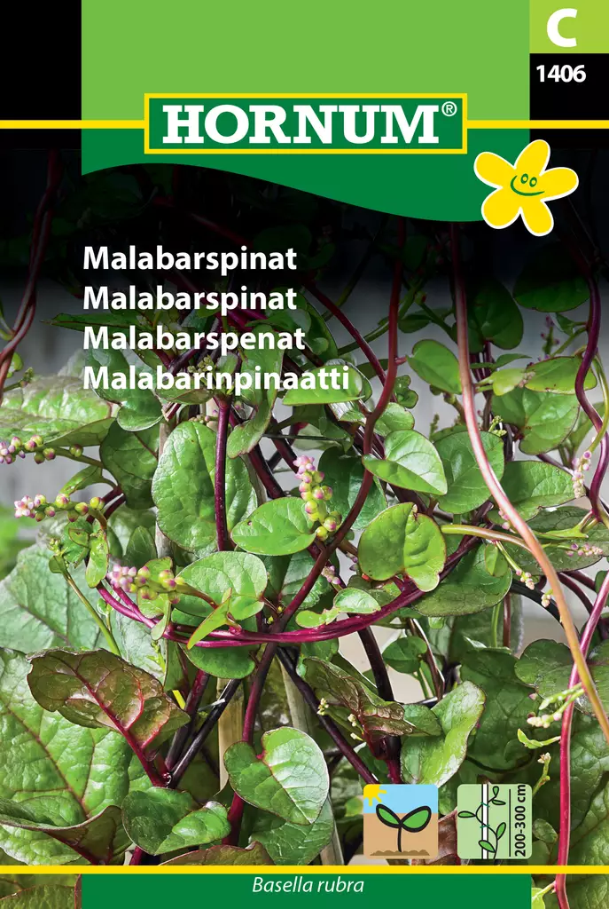 Malabarinpinaatti - Vihannesten ja yrttien siemenet - 5708787014061 - 0