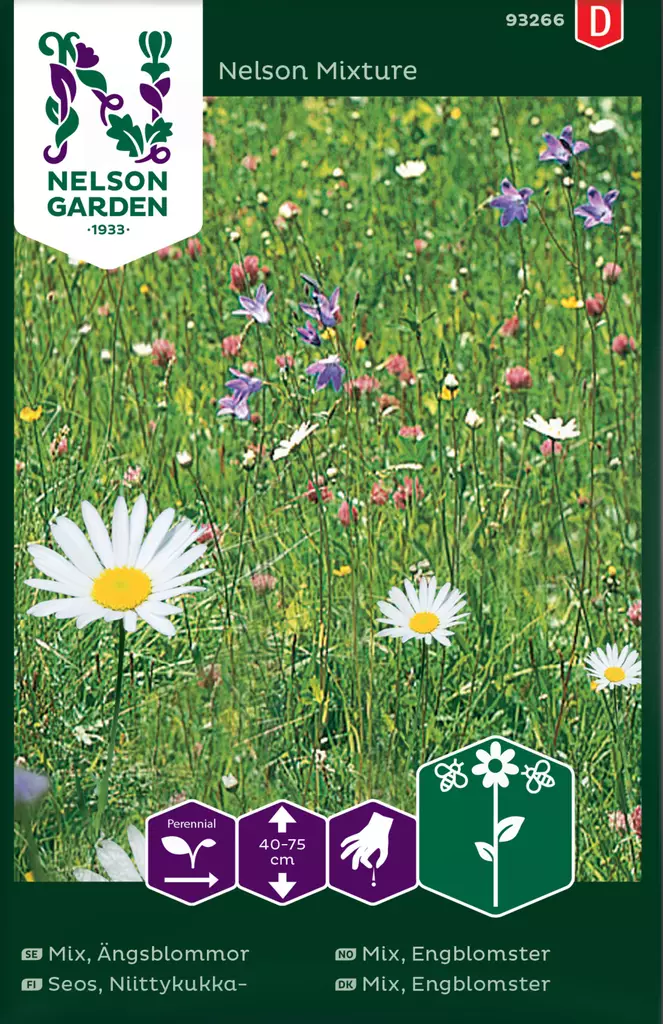Seos, Niittykukka- - Kukkien ja koristeheinien siemenet - 7312600932661 - 0