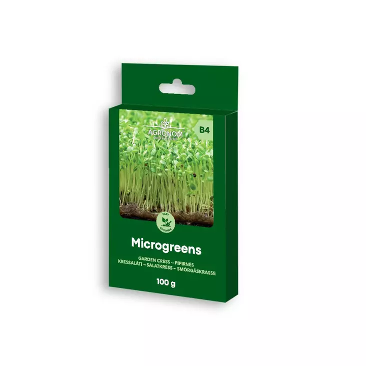 VIHANNESKRASSI Microgreens - Kukkien ja koristeheinien siemenet - 4770168921191 - 0