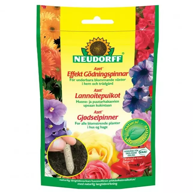 Azet Lannoitepuikko kukkiville kasveille - Puutarhalannoitteet ja kalkit - 4005240165461 - 1