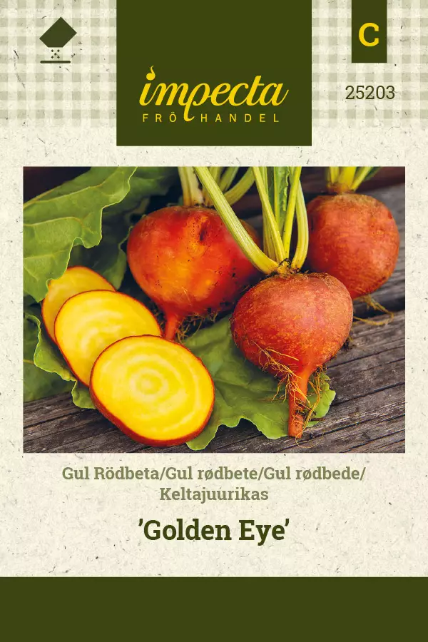 Keltajuurikas Golden Eye - Vihannesten ja yrttien siemenet - 7332756252031 - 0