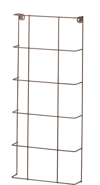 Metallisäleikkö seinäkiinnitys 34x78 cm - Puutarhakaaret ja -säleiköt - 7312600557451 - 1