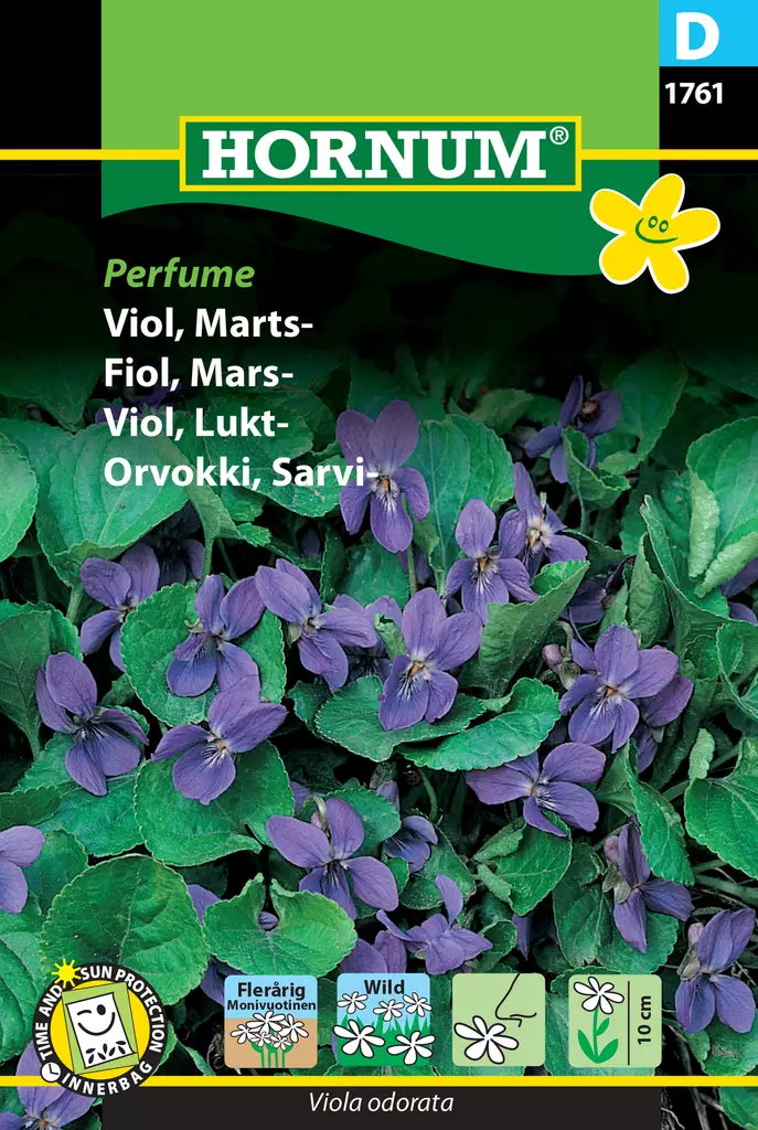 Orvokki, Sarvi- Perfume - Kukkien ja koristeheinien siemenet - 5708787017611 - 0
