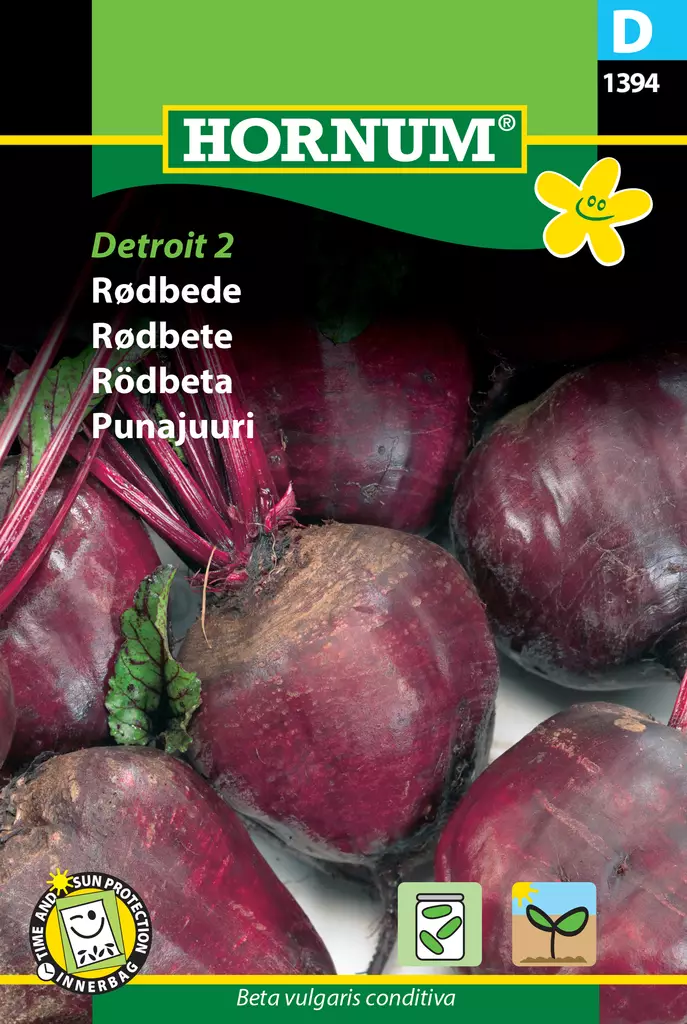 Punajuuri Detroit 2 - Vihannesten ja yrttien siemenet - 5708787013941 - 0