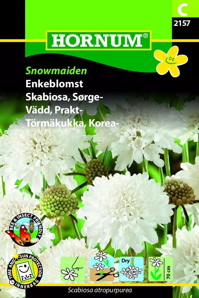 Törmäkukka, Korea- Snowmaiden - Kukkien ja koristeheinien siemenet - 5708787021571 - 3