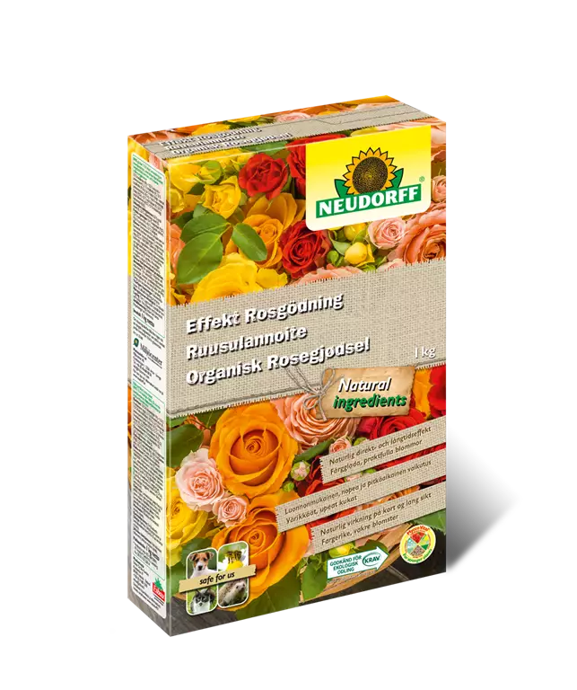 Vilomix Bio-Ruusulannoite 1 kg - Puutarhalannoitteet ja kalkit - 4005240165751 - 1
