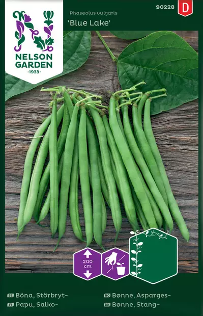 Papu, Salko-, Blue Lake - Vihannesten ja yrttien siemenet - 7312600902282 - 2