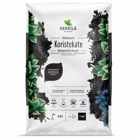 Kekkilä Koristekate 45 l hiilenmusta - Puutarhakatteet - 6433000100922 - 1
