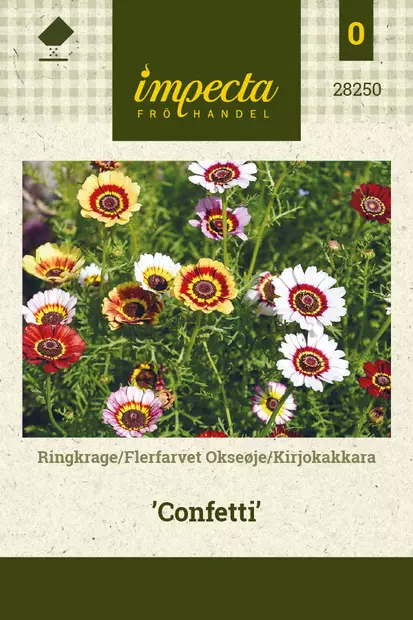 Kirjokakkara Confetti - Kukkien ja koristeheinien siemenet - 7332756282502 - 0