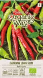 CHILI OG CAYENNE LONG SLIM - Vihannesten ja yrttien siemenet - 4770168151192 - 0