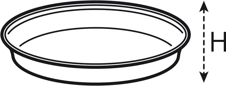 Elho Aluslautanen Green B. Orchid ø14 cm - Ruukkujen aluslautaset - 8711904140052 - 1