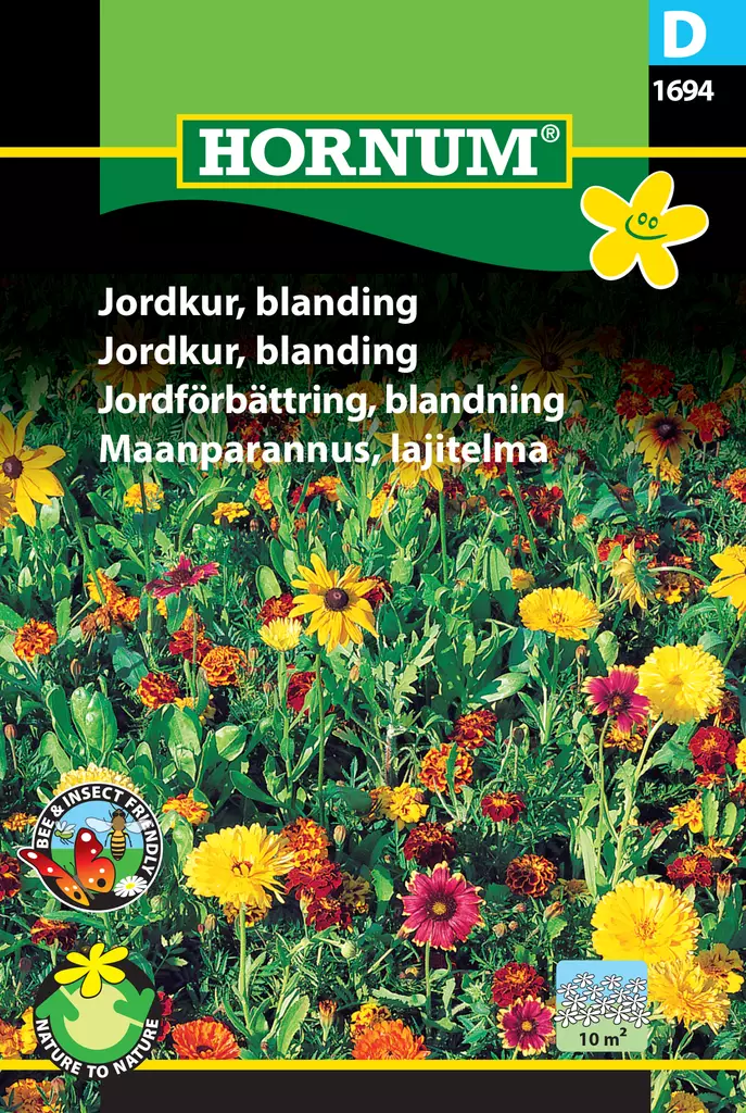 Maanparannus, lajitelma - Kukkien ja koristeheinien siemenet - 5708787016942 - 0