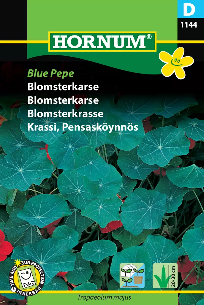Krassi, Pensasköynnös Blue Pepe - Vihannesten ja yrttien siemenet - 5708787011442 - 0