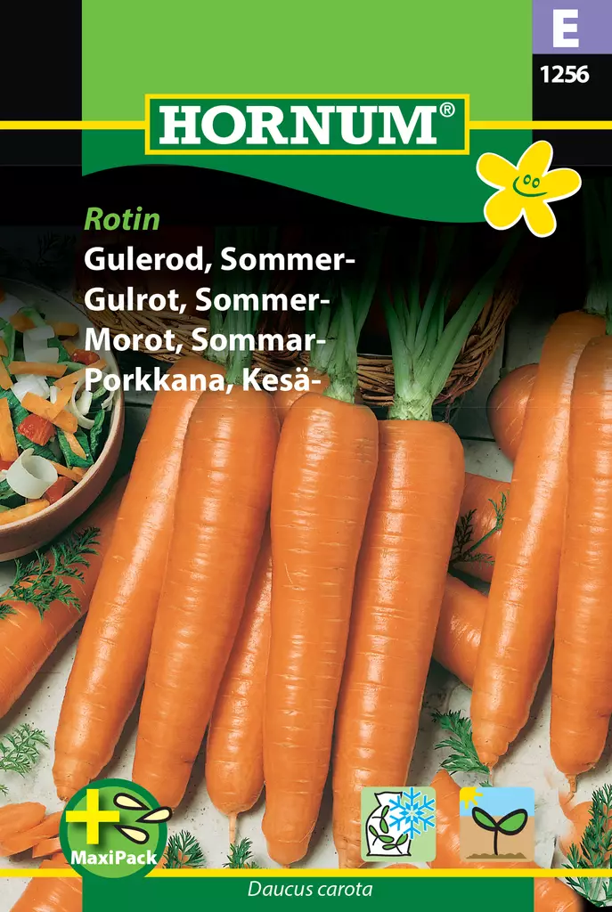 Porkkana, Kesä- (MaxiPack) Rotin - Vihannesten ja yrttien siemenet - 5708787012562 - 0