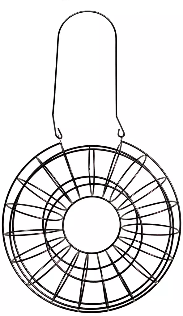 Talipalloautomaatti Circle musta Ø24cm - Puutarhatarvikkeet - 7312600125612 - 1