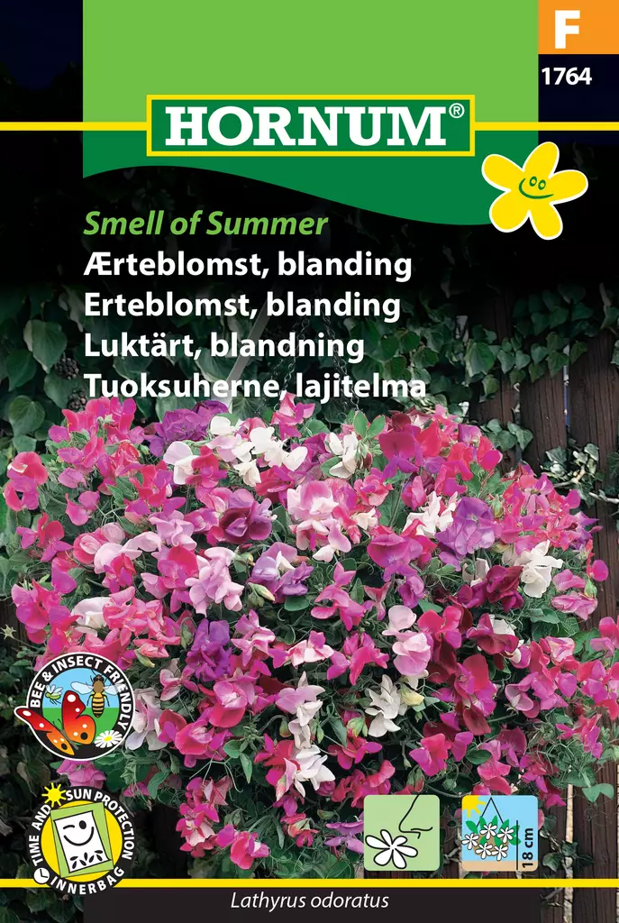 Tuoksuherne, lajitelma Smell of Summer - Kukkien ja koristeheinien siemenet - 5708787017642 - 0