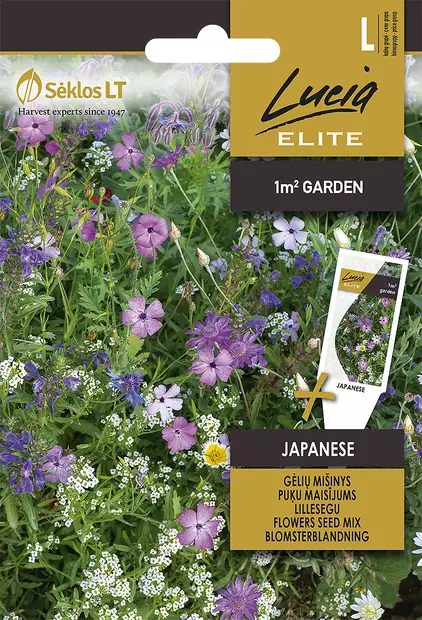KUKKASEKOITUS ELITE JAPANESE - Kukkien ja koristeheinien siemenet - 4770168281233 - 0