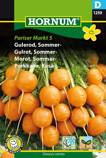 Porkkana, Kesä- Pariser Markt 5 - Vihannesten ja yrttien siemenet - 5708787012593 - 0