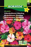 Ihmekukka, Mökin-, lajitelma Mirabilis - Kukkien ja koristeheinien siemenet - 5708787018663 - 0