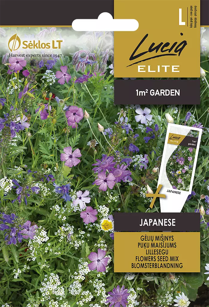 KUKKASEKOITUS ELITE JAPANESE - Kukkien ja koristeheinien siemenet - 4770168281233 - 0
