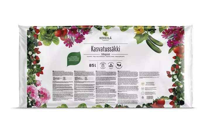 Kekkilä kasvatussäkki 85 l - Puutarha- ja kukkamullat - 6433000346023 - 1